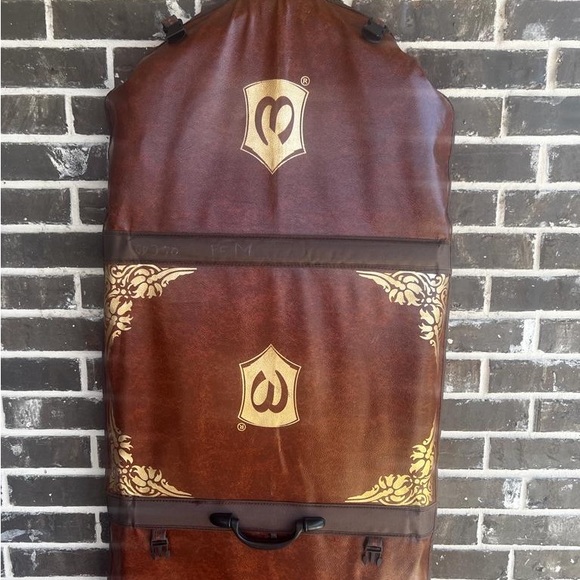 Ravishing Fawn Wedding Sherwani Gold jacquard w maroon red top - Picture 5 of 10